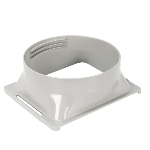 Portable AC Exhaust Hose Coupler 5.9 inch Air Conditioner Unit Vent Tube Connector Portable Air Conditioning Interface Adapter Accessories Parts (AA02) - style: AA02