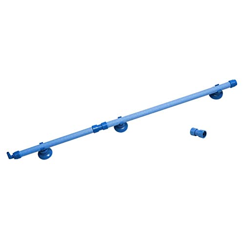 Quickun Aquarium Air Stone Bubble Wall Tube Oxygen Diffuser Bar Decor Accessory for Fish Tank 14 Inch Length,1PCS - color: Blue, size: 14 inch