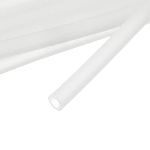 uxcell Aquarium Airline Tubing Hose 5/32" ID 15/64" OD 1Pcs 13.12 Ft Silicone Flexible Airline Tubing for Fish Tank, Terrariums, and Hydroponics, White - color: White