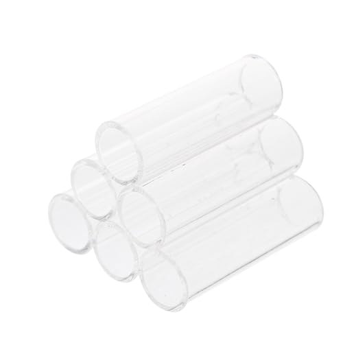 6-Tube Aquarium Acrylic Crystal Shelter House for Small Shrimp Small Fish-Shrimp Habitat, Breeding Tube Hiding Cave Hideaway, Encourage spawning