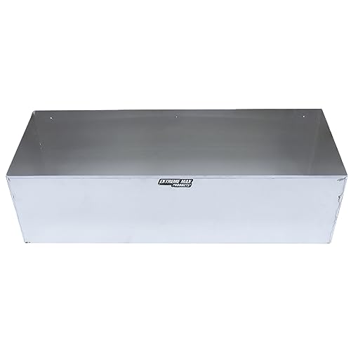 Extreme Max 5001.6077 Aluminum Triple Fuel Jug Holder - Fits Three 5 Gallon Containers, Storage Organizer for Enclosed Race Trailer, Shop, Garage, Storage, Silver - color: Silver, size: 3 x 5 Gallon Jug Capacity