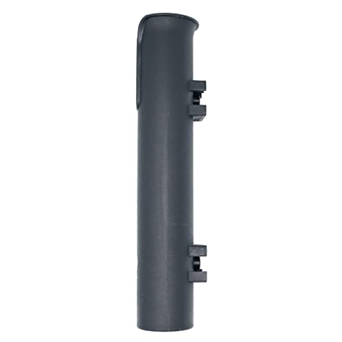 Wall Mounted Fishing Rod Holders Tubes Links Fishing Rod Holder Rack Rests (2-TUBE Black-HiUmi) - color: 2-TUBE Black-HiUmi