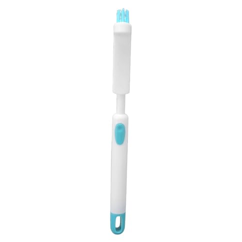 Blue ABS Fish Tank Cleaning Brush Multi-Function Cleaning Moderate Hardness Retractable Aquarium Care Brush