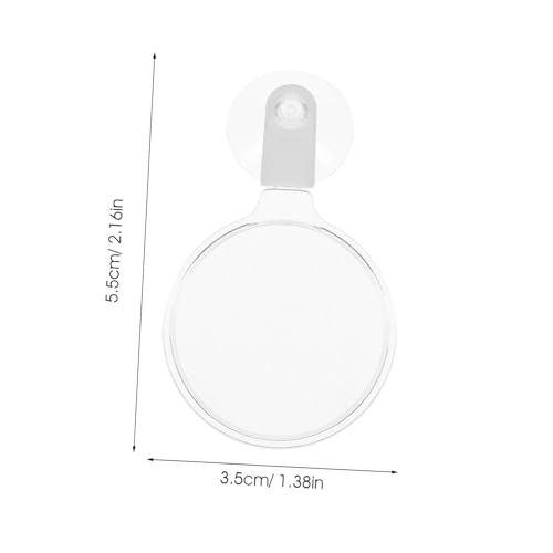 BESPORTBLE Cup Glass for Fish Tank Observation Multifunctional Viewer for Small Animals Plants and Landscapes Easy to Install Aquarium Magnifier