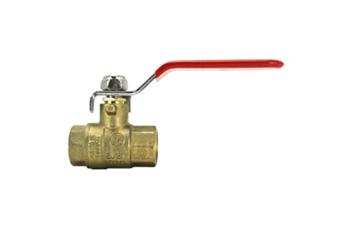 Milton S-1094-6 3/8" x 3/8" FNPT Full Port Ball Valve - size: 3/8" NPT x 3/8" NPT female