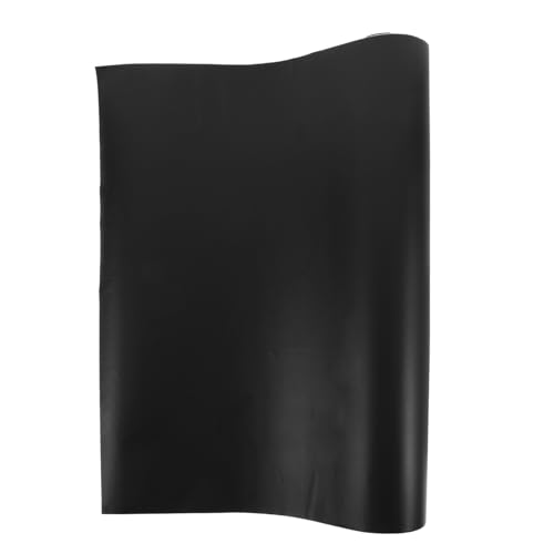 UKCOCO Fish Tank Backdrop Roll Self Adhesive Decal for Stunning Underwater Scenery Decoration Durable Fade Resistant Design for Healthy Aquatic Environments - color: Black