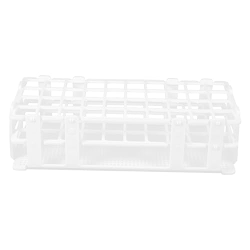 PRETYZOOM 40Holes Test Tube Rack Sturdy Test Tube Holder for Tubes Detachable Design for Easy Cleaning Laboratory Organizer for Enhanced Productivity