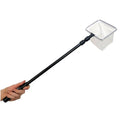 UNEAK - Aquarium Fish Net with Extendable 22"-33" Handle, Telescopic Fish Tank Nets, Fine Mesh Net for Fish and Shrimp Catching, Ponds, Creeks, and Aquariums - size: Small Net
