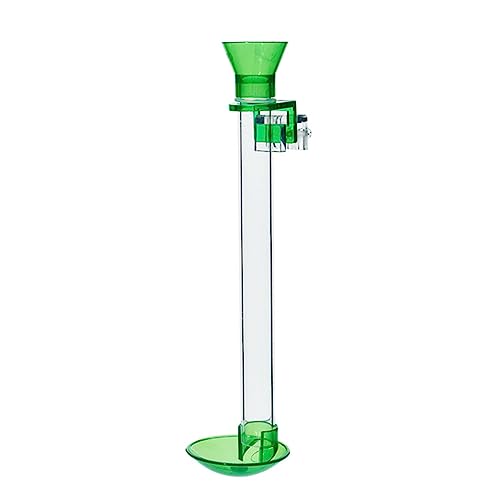 Acrylic Shrimp Feeder Tube Feeding Dish Deep Bowl for Aquarium Shrimp Fish Clip to Fish Tanks Multiple Size Acrylic Shrimp Feeder Feeding Tube and Dish Tray Bowl Set