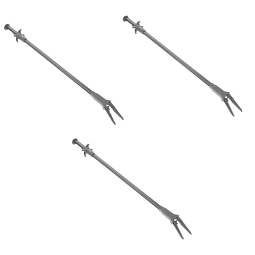 balacoo 3pcs Plastic Aquatic Plant Tongs Curved Tweezers for Fish Tank Plants Ergonomic Design for Easy Trimming and Maintenance for Foreground Care