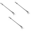balacoo 3pcs Plastic Aquatic Plant Tongs Curved Tweezers for Fish Tank Plants Ergonomic Design for Easy Trimming and Maintenance for Foreground Care
