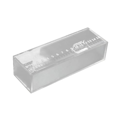 Acrylic Fish Viewing Box Multifunctional Breeding Case for Aquarium and Hatchery with Clear Scale - color: small S