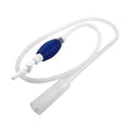 Aquarium Fish Tank Water Changer Manual Pump Siphon Cleaner Medium Size White Gravel Cleaning Tool for Freshwater Fish Tank Maintenance