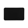 Amazon Basics Waterproof Non-Slip Silicone Pet Feeding Mat with Raised Edges for Food and Water Bowls, Easy to Clean Pet Placemat to Protect Floors, 18.5" x 11.5", Black - color: Black, style: 18.5" x 11"