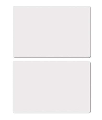 23.6'' by 15.7''Flexible Silicone Placemat Non Slip Waterproof Heat Resistant Dinner Table Transparent with Fog 2 PCS - color: Transparent With Fog-2 Pcs