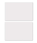 23.6'' by 15.7''Flexible Silicone Placemat Non Slip Waterproof Heat Resistant Dinner Table Transparent with Fog 2 PCS - color: Transparent With Fog-2 Pcs