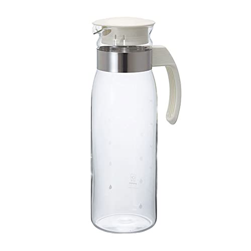 Hario Slim Water Jug, 1400ml, White - color: White