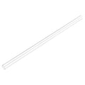 uxcell Clear Rigid Tubing 6mm(1/4'') ID x 8mm(5/16'') OD x 1Ft Length Round Plastic Polycarbonate Tube - size: 6mmx8mm