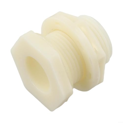 Fitting ABS Adapter for Water Tanks Rain Buckets Secure Seal Connector for Ponds and Aquarium Water Storage Applications (3/4 inch) - size: 7-10 cm