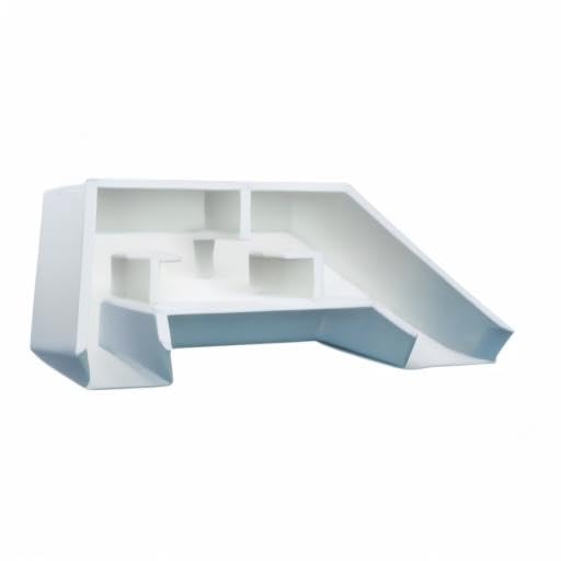 Chatelet Aquarium Underground Tunnel | Fish & Shrimp Hideout for Aquariums | Unique Underground Viewing Tunnel | Made in USA (White) - color: White