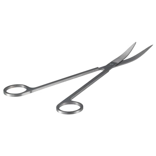 Aquarium Scissors, Stainless Steel Curved Plant Scissors, Professional Aquarium Fish Tank Plant Tool