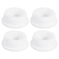 uxcell 4Pcs White Plug Holes, Waterproof Rubber Button Plug for 36mm / 1.42" Hole - size: 36mm
