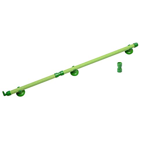 Quickun Aquarium Air Stone Bubble Wall Tube Oxygen Diffuser Bar Decor Accessory for Fish Tank 14 Inch Length,1PCS - color: Green, size: 14 inch