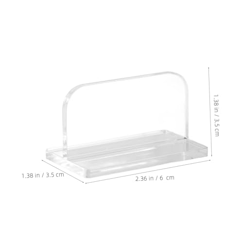 COLLBATH 4Pcs Aquarium Lid Handles Sturdy Acrylic Fish Tank Cover Parts with Easy Installation Double Sided Adhesive for Secure Grip Design for Fit Lids