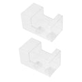 NUOBESTY 2pcs Aquarium Feeder Fish Tank Food Ring with Suction Cup Sinking Fish Feeding Tube for Aquarium Anti-Scattering Dispenser and Shrimp