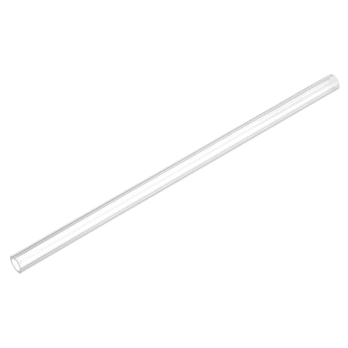 uxcell Rigid Round Clear Tubing 5mm(3/16") ID x 7mm(1/4") OD x 0.5Ft(150mm) Length Plastic Tube - size: 5mm x 7mm x 150mm
