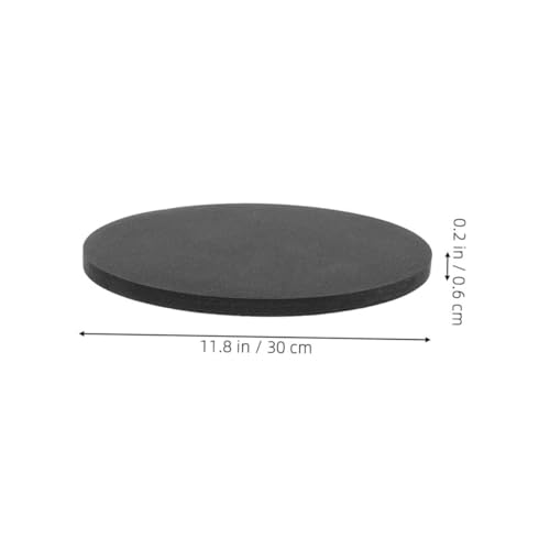Hemoton Shock Absorbing Mat for Fish Tanks Non Slip Bottom Tray for Micro Landscape Bottles Stable Support Noise Reduction for Home Office Use