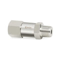 ChillWaves 304 Stainless Steel In-Line Split Check Valve 1" NPT Male x 1" NPT Female Thread, One-Way Non-return Check Valve for Backflow Prevention(1-PACK) - size: 1" MNPT x 1" FNPT, style: Split Check Valve