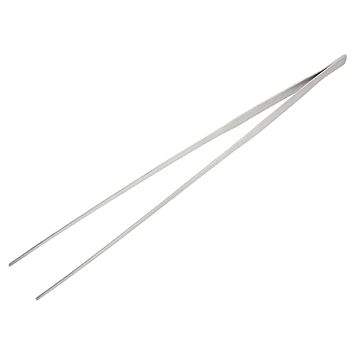 Utoolmart Aquarium Plant Tweezer, Stainless Steel Straight Tweezer, 48cm, For Fish Tank Plant Aquascape Tools, Feeding Tongs, 1 Pcs - color: 1pcs, size: 48cm Straight