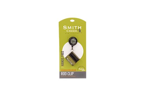 Smith Creek Rod Clip with Zinger - color: Green