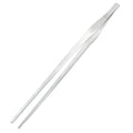 15 Inch Stainless Steel Tweezers, Reptile Feeding Tongs, Non-Slip Long Straight Tweezers Tongs Tool with Precision Serrated Tips for Aquarium, Garden, Kitchen, Industrial work, Laboratory