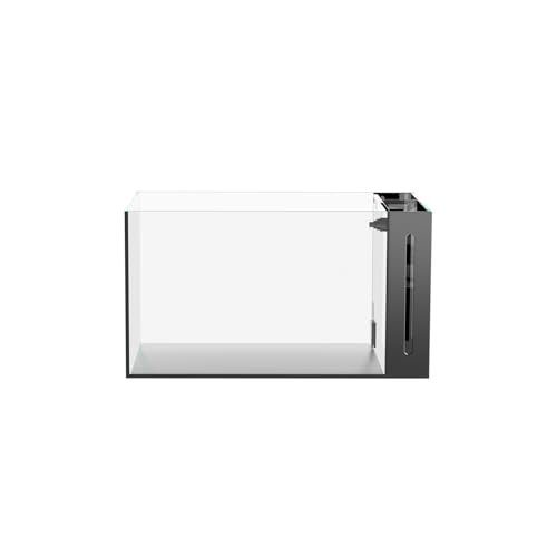 Allcolor Ultra Clear Rimless Aquarium Tank gallons Low Iron Glass Side Filtration + Anti-Jumping net (40Gal) - size: 40Gal 31.5"L×17.7"W×17.7"H