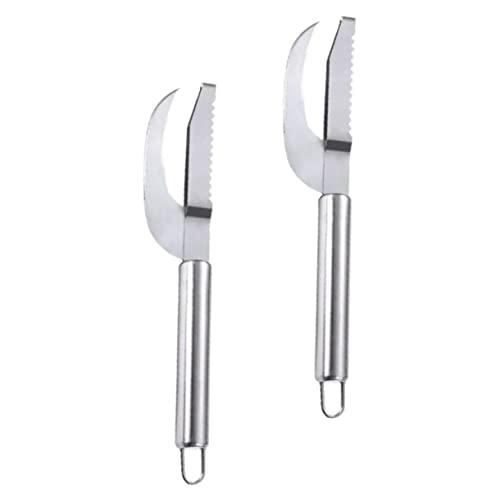 Fish Opener Set Reusable Remover Tool Stainless Steel Kitchen Gadgets Easy Handling