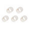 5pcs 1.25Inch PVC Pipe Coupling Adapter Pipe Fittings Couplers (Slip to Slip) Schedule 40 Easy to Install,and High Tensile for Home or Industrial Use White (Pack of 5) (1 1/4") - size: 1 1/4 Inch
