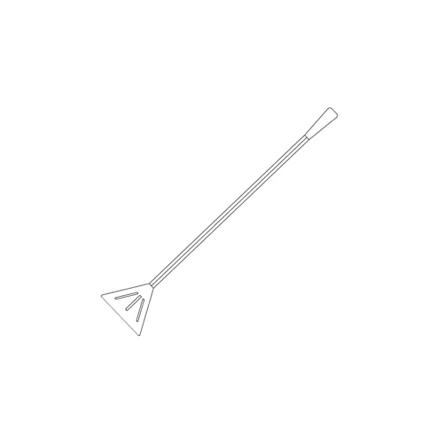 XISAOK Durability Stainless Steel Sand Tool for Fish Tanks and Outdoor Gardening with Ergonomic Plant Shovel - color: 23cm