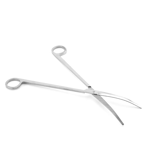 Curved Aquarium Scissors Water Fish Tank Plant Scissors Small Aquascaping Scissors Aquatic Plant Scissors Long Terrarium Scissors