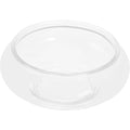 DOITOOL Clear Fish Bowl Vase Glass Bubble Bowl Round Shallow Planter Terrarium Fish Bowl Water Lily Bowl Wide Mouth Flower Vase Aquatic Plant Pot Hydroponic Planter Glass Fish Tank Bowl, S - size: 15.00X15.00X6.00CM