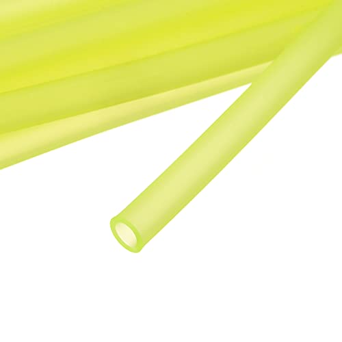 uxcell Aquarium Airline Tubing Hose 5/32" ID 15/64" OD 1Pcs 13.12 Ft Silicone Flexible Airline Tubing for Fish Tank, Terrariums, and Hydroponics, Yellow - color: Yellow