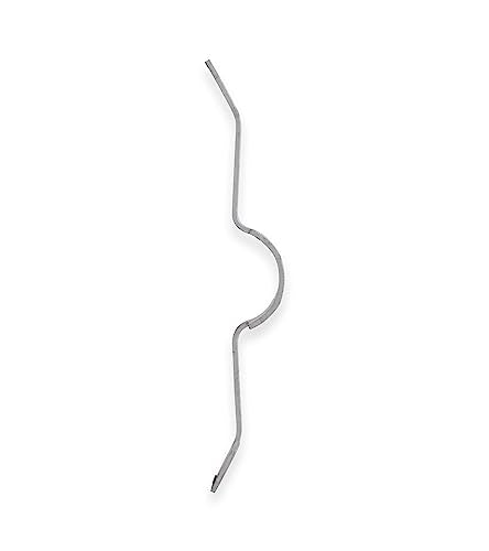 Conduit Cable Support Clip to Ceiling Wire, Threaded Rod & Flanges. Heavy Duty Spring Steel Clip / 100 Pack - size: 100 Pack