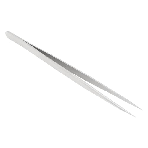 6 inches Precision Stainless Steel Tweezers, Professional Multipurpose Tweezers Forceps Tongs
