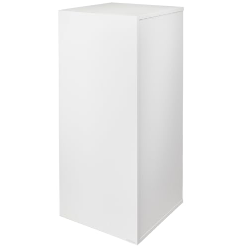 HelloReef 15 Gallon Aquarium Stand – Modern Design, Sturdy Build, Water Resistant Premium Finish, Storage Shelfs Included for Freshwater and Saltwater Tanks (White) - color: White