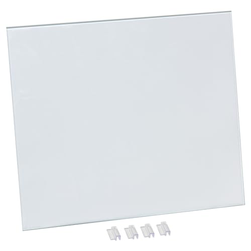 Aquatop Glass Lid and Clips for The HCC-14 Tank, 3 mm Thick 13.07 in x 11.02 in, HCC-LID14