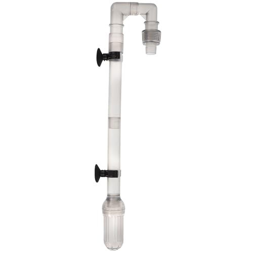 Aquarium Water Inlet Tube 11.81 Inch Plastic Fish Tank Filter Barrel Accessories Compatible with Canister Filter Replacement Easy Installation Uniform Water Flow