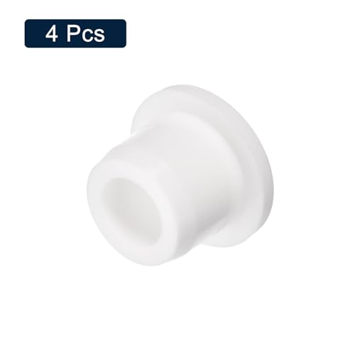 uxcell 4 Pieces White Plug Holes, T13 Waterproof Rubber Button Plug for 13mm / 0.51" Hole - size: 13mm
