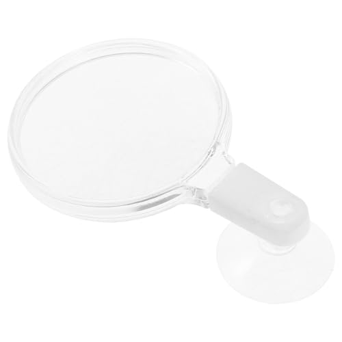 Sosoport Aquarium Magnifier Fish Tank Suction Magnifying Glass 2X Magnification Coral Viewing Glasses