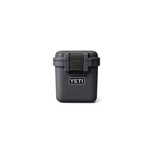 YETI LoadOut GoBox Collection, Divided Waterproof Cargo Case, Dry Box, Camera Case, Fishing Tackle Box - color: Charcoal, size: GoBox 15